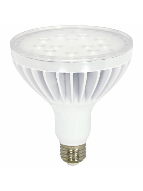 Product image for Satco S9023 Discontinued - 17W PAR38 LED; 3500K; 40' beam spread; Medium base; 120 volts