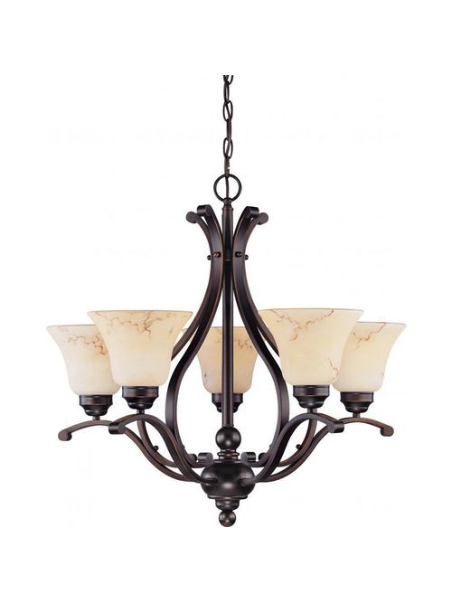 Product image for SATCO 60/1402 ANASTASIA 6 LT CHANDE