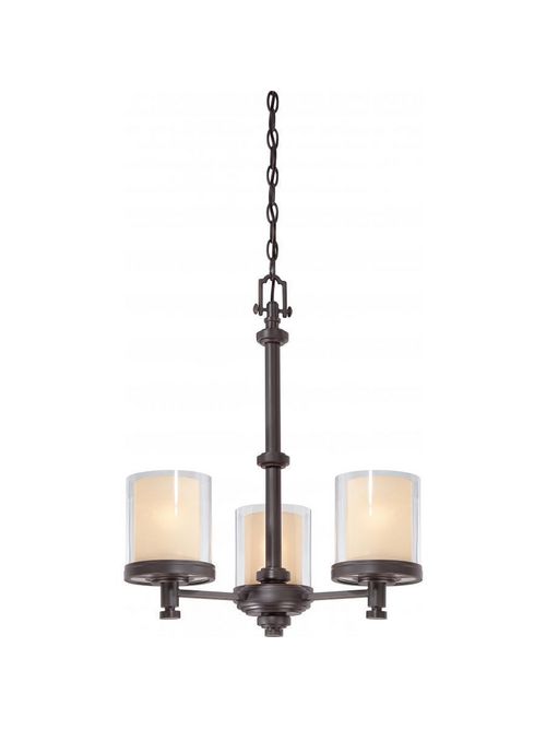 Product image for SATCO 60/4547 DECKER 3 LT CHANDELIE