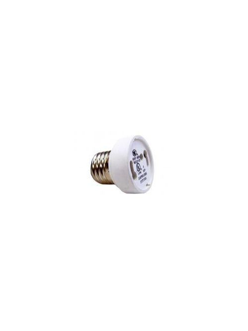 Product image for Satco 80/1888 White Medium To GU24 Socket Reducer; E26 - GU24 With Locking Device; 3/4 in. Overall Extension; 660W; 250V