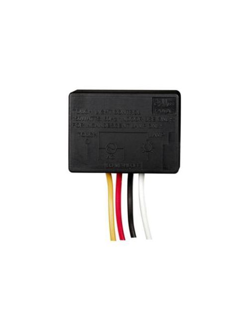 Product image for Satco 90/2428 Low-Med-Hi-Off Touch Switch Plastic Outer Shell. Rated: 150W-120V Indoor Incandescent Use Only 17/8" x 13/8" x 5/8"