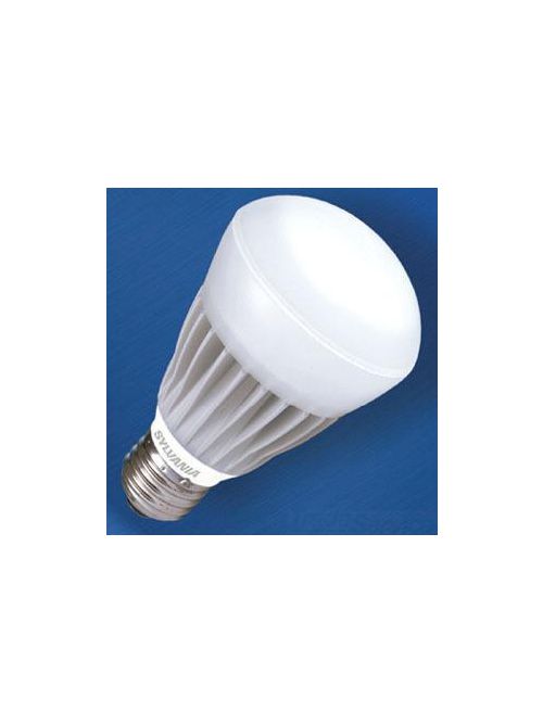 Product image for Sylvania 78799 120 Volt 8 W 81 CRI 2700 K 450 lm Frosted White Medium Base A-Line Dimmable LED Lamp