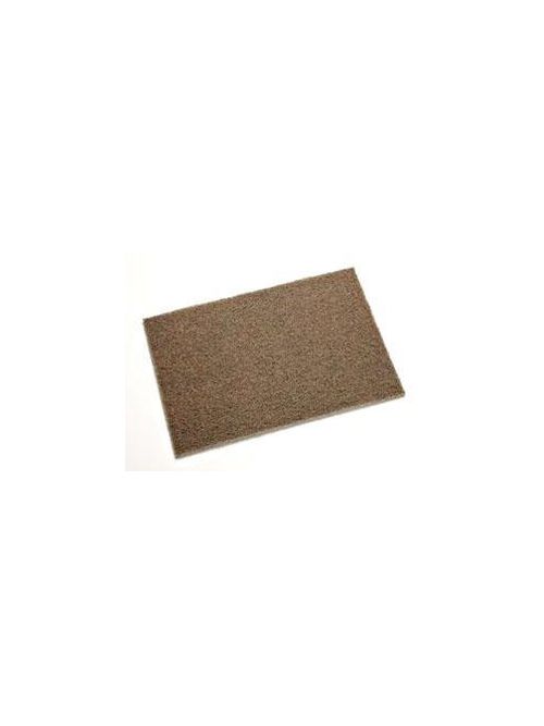 Product image for 3M 04050 6" x 9" Scotch-Brite™ Heavy Duty Abrasive Hand Pad 7440, Aluminum Oxide, Medium, Tan