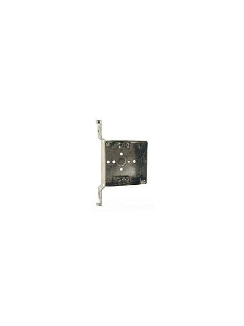 Product image for RACO 220 4 x 4 x 1-1/2 Inch 21 In. Pre-Galvanized Steel FH Bracket Flush/Ceiling/Wall Mount Welded Square Box