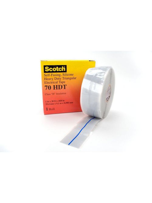 3M 70HDT-1x30FT Heavy Duty Triangular Silicone Rubber Tape 3M 70HDT-1x30FT Heavy Duty Triangular Silicone Rubber Tape