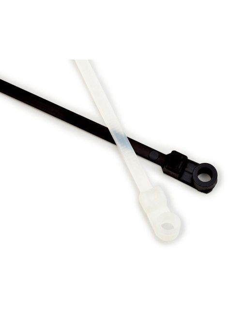 3M CT8NT50S-C 100/Bag 8 Inch Natural 50 lb Mount Cable Tie 3M CT8NT50S-C 100/Bag 8 Inch Natural 50 lb Mount Cable Tie