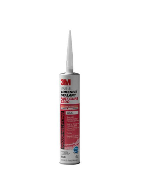 3M 06520-White-1/10cart Fast Cure Marine Adhesive Sealant 3M 06520-White-1/10cart Fast Cure Marine Adhesive Sealant