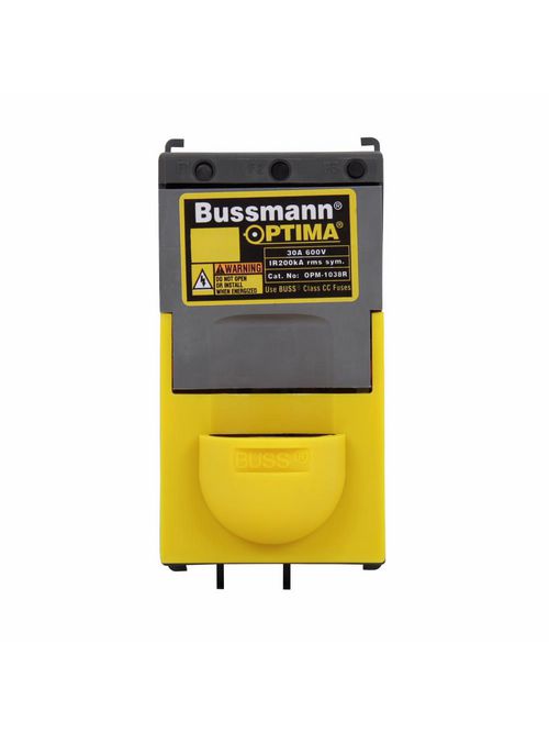 Bussmann Series OPM-1038C 30 Amp 600 VAC/VDC Non-Rejection Fuse Holder Bussmann Series OPM-1038C 30 Amp 600 VAC/VDC Non-Rejection Fuse Holder