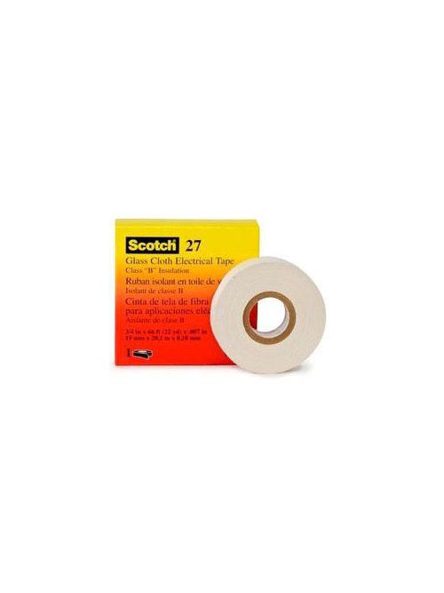 3M 27-1*x60yd Glass Cloth Tape (7000031347) Product image for 3M 27-1*x60yd Glass Cloth Tape (7000031347)