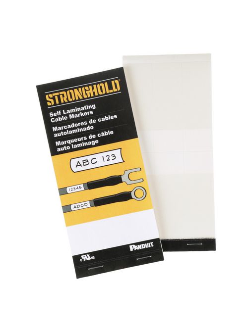Panduit PSCB-3Y Write-On Self Laminating Wire Marker Book Panduit PSCB-3Y Write-On Self Laminating Wire Marker Book