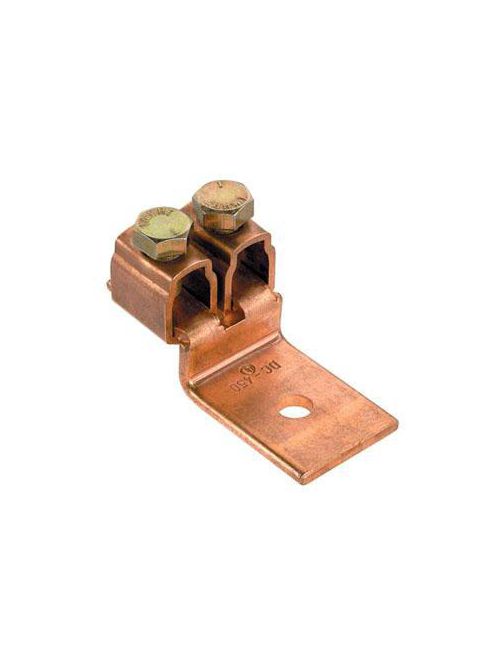 Product image for Panduit DC600-38-3Y Copper Mechanical Lug, 1 Hole