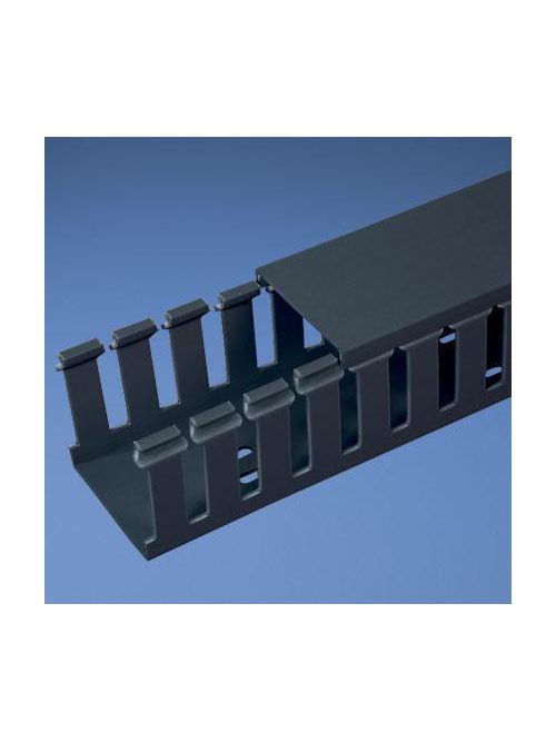 Panduit G2X3BL6 2 Inch x 3 Inch x 6 Foot Black PVC Slotted Duct Panduit G2X3BL6 2 Inch x 3 Inch x 6 Foot Black PVC Slotted Duct