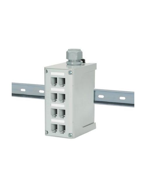 PAN FDME8RG Mini-Com® 8-port DIN Ra PAN FDME8RG Mini-Com® 8-port DIN Ra