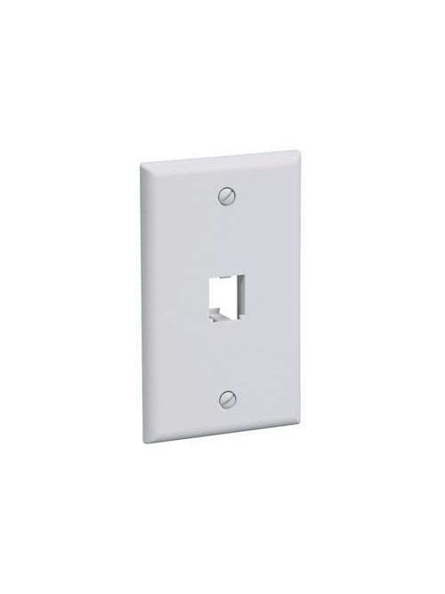 PAN CFP1WH Faceplate,1port,Classic, PAN CFP1WH Faceplate,1port,Classic,