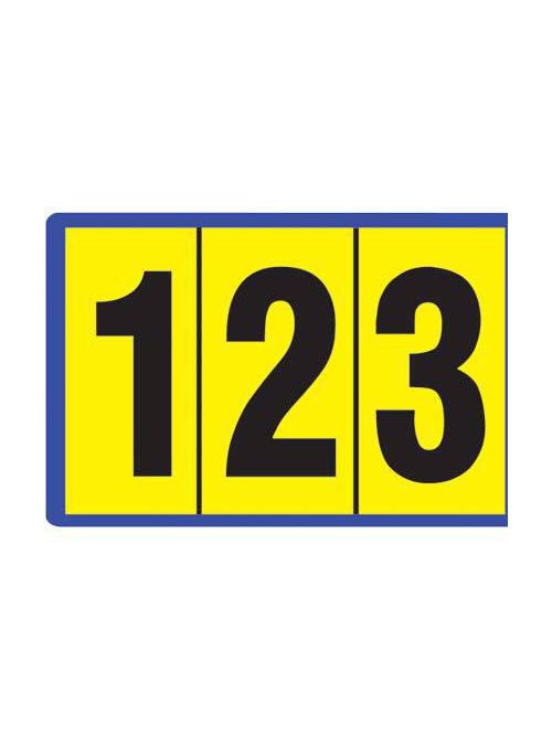 PAN PCL100-3 NUMBER,1.00 IN VNYL CL PAN PCL100-3 NUMBER,1.00 IN VNYL CL