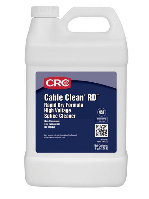 CRC Industries 02152 1 Gallon Bottle High Voltage Splice Cleaner CRC Industries 02152 1 Gallon Bottle High Voltage Splice Cleaner