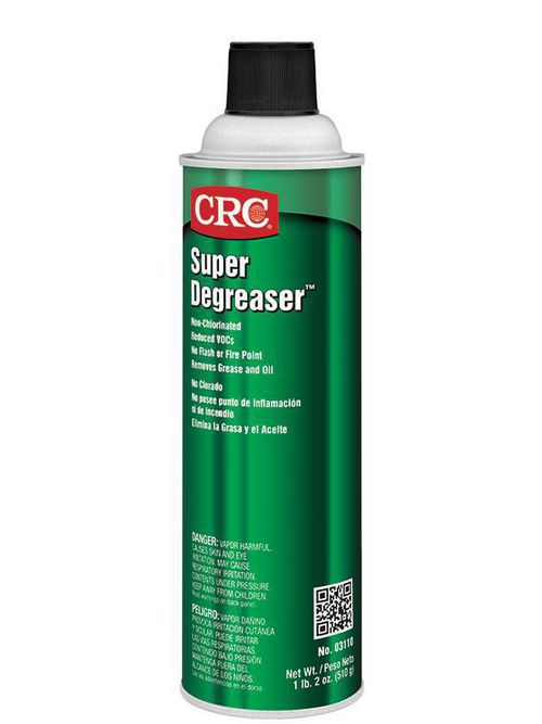 Product image for CRC Industries 03110 20 oz Aerosol Super Degreaser