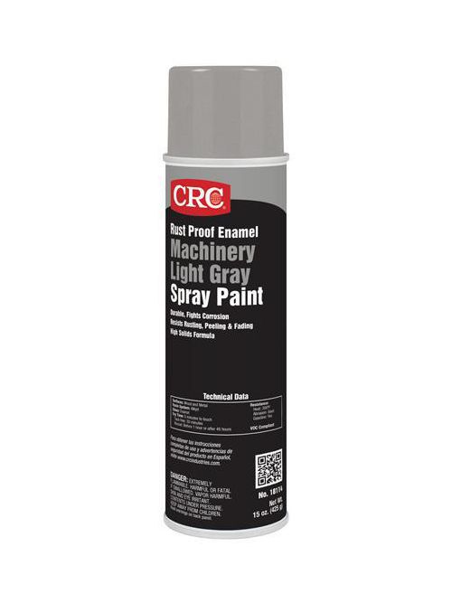 CRC Industries 18114 20 oz Aerosol Gray Liquid Rust Proof Enamel Spray Paint CRC Industries 18114 20 oz Aerosol Gray Liquid Rust Proof Enamel Spray Paint