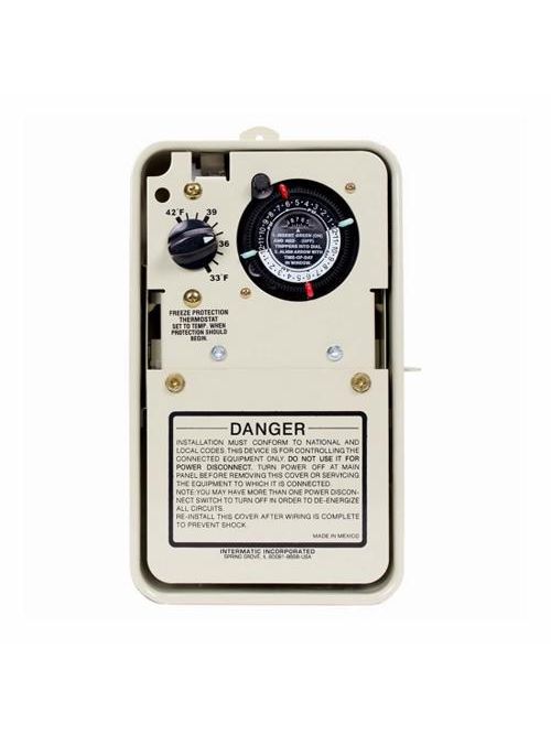 Intermatic PF1102T 240 Volt Installation Timer with Thermostat in Rainproof Enclosure Intermatic PF1102T 240 Volt Installation Timer with Thermostat in Rainproof Enclosure
