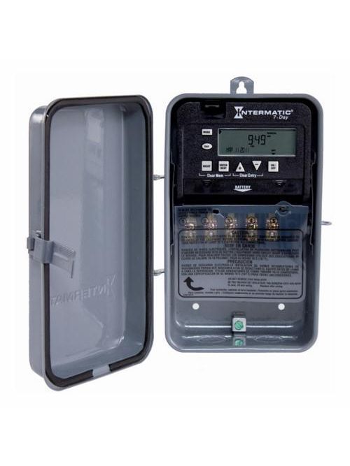 Product image for Intermatic ET1715CR 7D 20/30A SPDT 120-277V NEMA3R