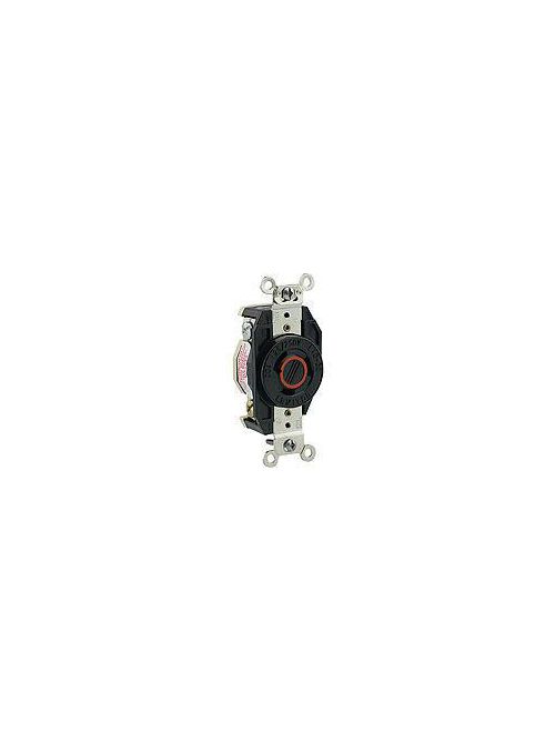 Leviton 2360 125/250 Volt 20 Amp 3-Pole 3-Wire NEMA L10-20R 1/2 Hp Black Nylon Non-Grounding Flush Mount Locking Receptacle Leviton 2360 125/250 Volt 20 Amp 3-Pole 3-Wire NEMA L10-20R 1/2 Hp Black Nylon Non-Grounding Flush Mount Locking Receptacle