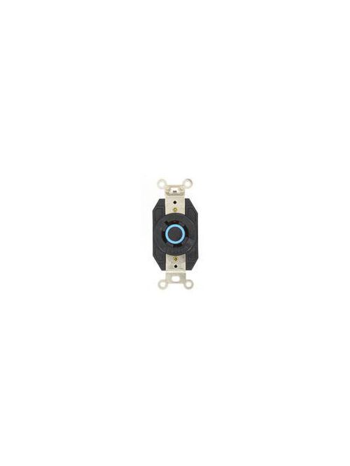 Leviton 2440 20 Amp 120/208 Volt NEMA L18-20R 4-Pole 4 Wire Flush Mounting Industrial Grade Black Locking Receptacle Leviton 2440 20 Amp 120/208 Volt NEMA L18-20R 4-Pole 4 Wire Flush Mounting Industrial Grade Black Locking Receptacle