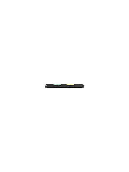 Leviton 69586-U12 Category 6 Black 14 Gauge Steel 1-Rack Unit Wall Mount Universal Patch Panel Leviton 69586-U12 Category 6 Black 14 Gauge Steel 1-Rack Unit Wall Mount Universal Patch Panel