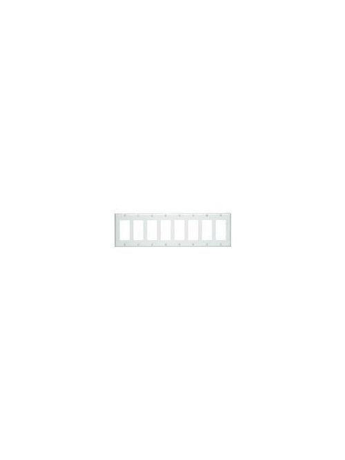 LEV 80408-W WALLPLATE 8 GANG LEV 80408-W WALLPLATE 8 GANG