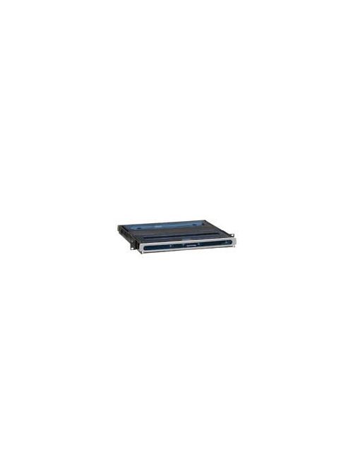 Leviton 5R1UH-S03 19 x 1.73 Inch Black 16 Gauge Steel Rack Mount 1-Unit Empty Fiber Optic Enclosure Leviton 5R1UH-S03 19 x 1.73 Inch Black 16 Gauge Steel Rack Mount 1-Unit Empty Fiber Optic Enclosure