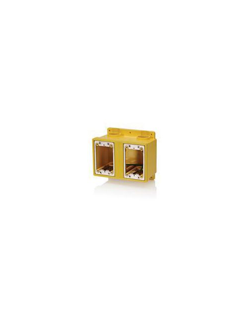 LEV FDBX2-Y YL WETGUARD PVC DBL G F LEV FDBX2-Y YL WETGUARD PVC DBL G F
