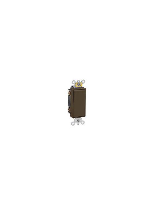 Leviton 5623-2 20 Amp 120/277 Volt Decora Plus Rocker 3-Way Commercial Spec Grade Self Grounding Brown AC Quiet Switch Leviton 5623-2 20 Amp 120/277 Volt Decora Plus Rocker 3-Way Commercial Spec Grade Self Grounding Brown AC Quiet Switch