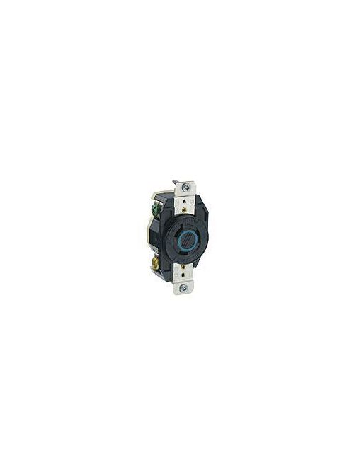 Leviton 2330 277 Volt 20 Amp 2-Pole 3-Wire NEMA L7-20R 2 Hp Black Nylon Grounding Flush Mount Locking Receptacle Leviton 2330 277 Volt 20 Amp 2-Pole 3-Wire NEMA L7-20R 2 Hp Black Nylon Grounding Flush Mount Locking Receptacle