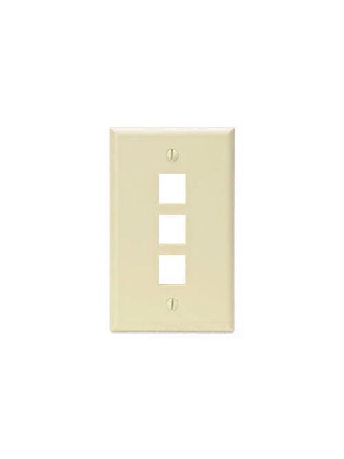 Product image for LEV 41080-3AP ALM 3P WALLPLATE