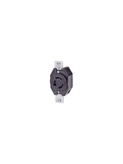 Leviton 7410-B 120/208 Volt Star 20 Amp 4-Pole 4-Wire Non-NEMA Black Nylon Non-Grounding Flush Mount Locking Receptacle Leviton 7410-B 120/208 Volt Star 20 Amp 4-Pole 4-Wire Non-NEMA Black Nylon Non-Grounding Flush Mount Locking Receptacle