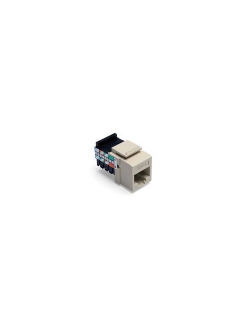 Leviton 41108-RI5 Category 5 Ivory Plastic Snap-In 8-Position 8-Conductor UTP Jack Connector Leviton 41108-RI5 Category 5 Ivory Plastic Snap-In 8-Position 8-Conductor UTP Jack Connector