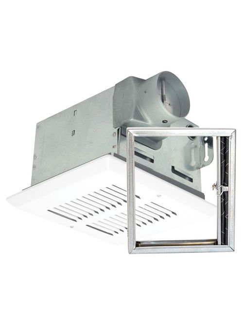 Air King FRAK110 4 Inch 110 CFM 2 Sones White Metal Grill Fire Rated Exhaust Fan Air King FRAK110 4 Inch 110 CFM 2 Sones White Metal Grill Fire Rated Exhaust Fan