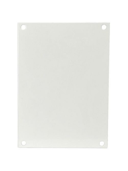 Product image for Allied Moulded Products P120 10.75 x 8.88 x 10.25 x 8.25 Steel Back Panel Kit