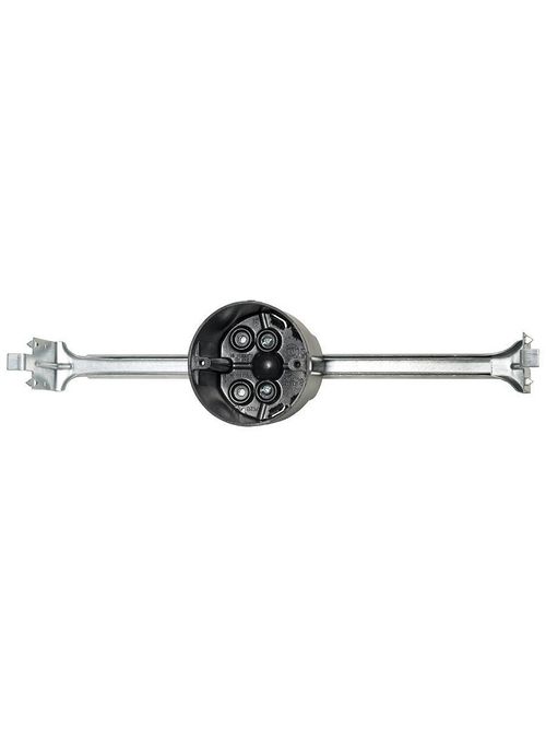 Allied Moulded Products PC213-BH 2-7/8 x 3-1/2 Inch 21 In Polycarbonate Round Ceiling Fixture Outlet Box Allied Moulded Products PC213-BH 2-7/8 x 3-1/2 Inch 21 In Polycarbonate Round Ceiling Fixture Outlet Box
