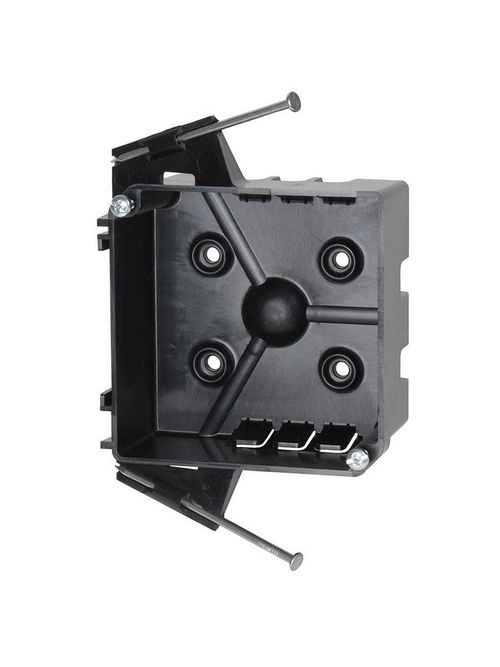 Allied Moulded Products PJ-20N 1-5/8 x 4 Inch 20.5 In? PVC Square Wall Junction Box Allied Moulded Products PJ-20N 1-5/8 x 4 Inch 20.5 In? PVC Square Wall Junction Box