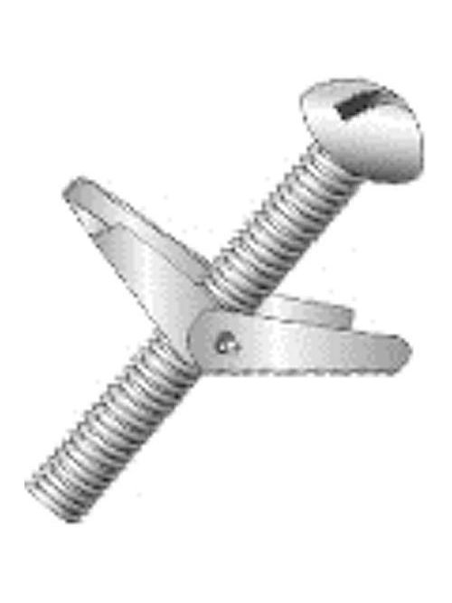 Minerallac 58648J 3/8 x 3 Inch Zinc Plated Steel Slotted Round Head