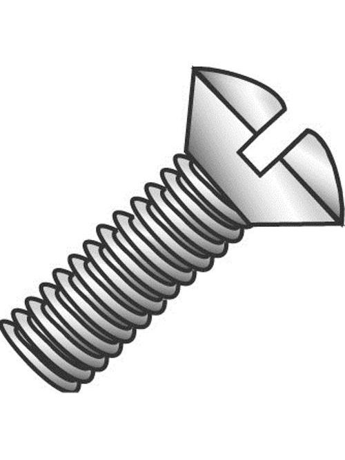 Minerallac 51105 #6-32 x 5/16 Inch Ivory Steel Slotted Drive Oval Head Wallplate Screw Minerallac 51105 #6-32 x 5/16 Inch Ivory Steel Slotted Drive Oval Head Wallplate Screw