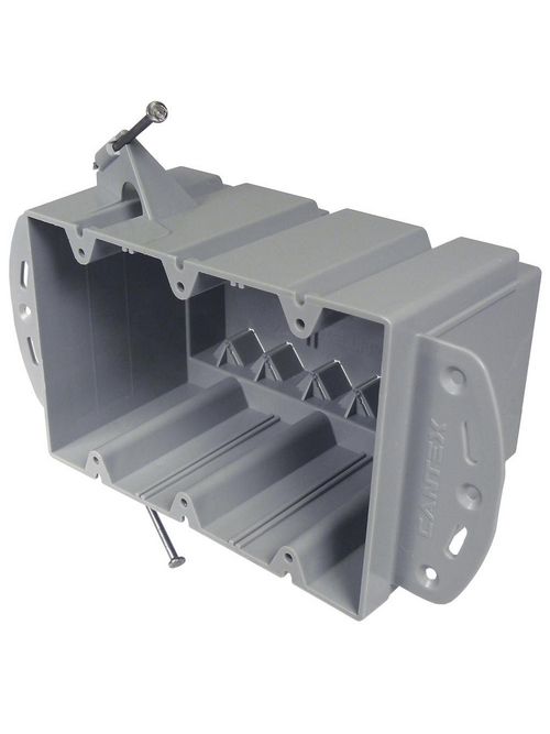 Cantex EZ55QNB 4-Gang Nail-On Plastic Box Cantex EZ55QNB 4-Gang Nail-On Plastic Box