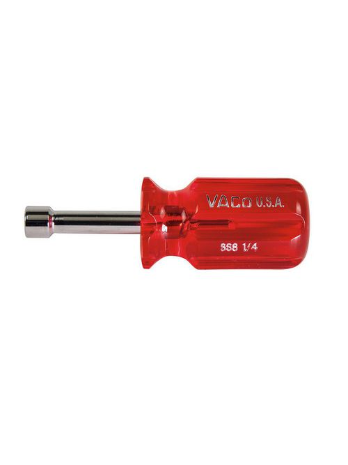 Klein Tools SS8 1-1/2 Inch Shank 1/4 Inch Stubby Nut Driver Klein Tools SS8 1-1/2 Inch Shank 1/4 Inch Stubby Nut Driver