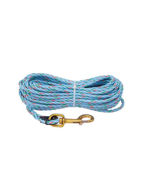 Klein Tools 1804-60 5/16 Inch x 75 Foot 250 lb Polypropylene Hand Line with Snap Hook Klein Tools 1804-60 5/16 Inch x 75 Foot 250 lb Polypropylene Hand Line with Snap Hook