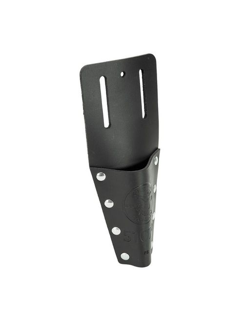 Klein Tools 5107-6 3-1/2 x 8-1/2 Inch Slotted Leather Long Nose Pliers Open Bottom Holder Klein Tools 5107-6 3-1/2 x 8-1/2 Inch Slotted Leather Long Nose Pliers Open Bottom Holder