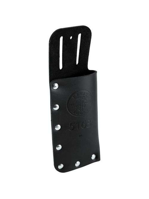 Klein 5163 3-1/2 x 9-3/8 Inch Slotted Leather Lineman Knife Holder Klein 5163 3-1/2 x 9-3/8 Inch Slotted Leather Lineman Knife Holder