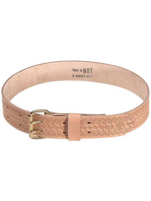 Klein 5415 2 Inch Medium Heavy Duty Leather Embossed Tool Belt Klein 5415 2 Inch Medium Heavy Duty Leather Embossed Tool Belt
