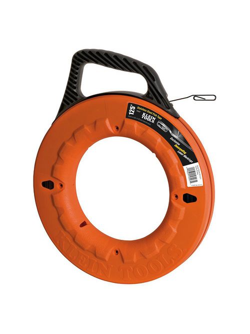 Product image for Klein 56007 1/8" x 125ft Stainless Steel Fish Tape