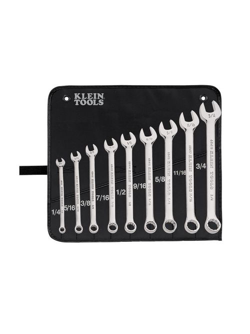 Klein 68402 9-Piece Combination Wrench Set Klein 68402 9-Piece Combination Wrench Set