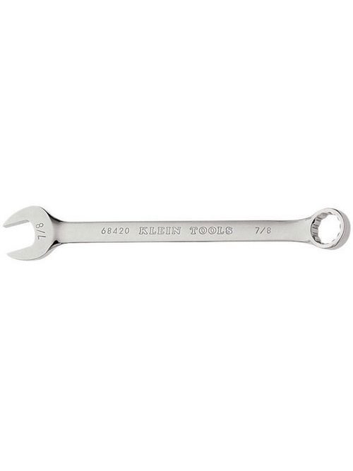 Klein Tools 68420 11-1/2 x 7/8 Inch 12-Point Box End Combination Wrench Klein Tools 68420 11-1/2 x 7/8 Inch 12-Point Box End Combination Wrench